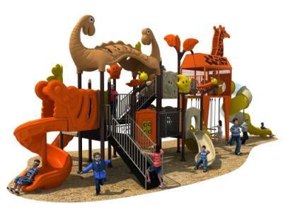 Animal World Series Large Outdoor Playground Kids Slide Amusement Equipment