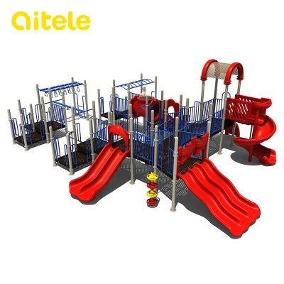 Multifunction Outdoor Playground Equipment with Different Climber