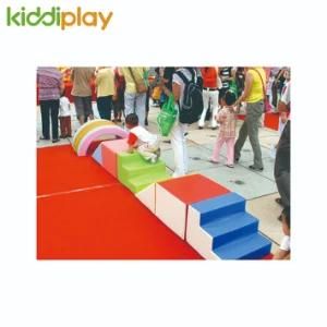 New Design Kids Soft Play Balance Gym PVC Sponge Play Equipment Indoor Outdoor Playground