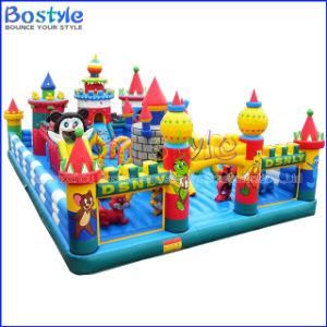 Outdoor Playground Game Inflatable Fun City