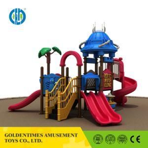 Funny Style Design Long Plastic Slide Miracle Playground Equipment Parts
