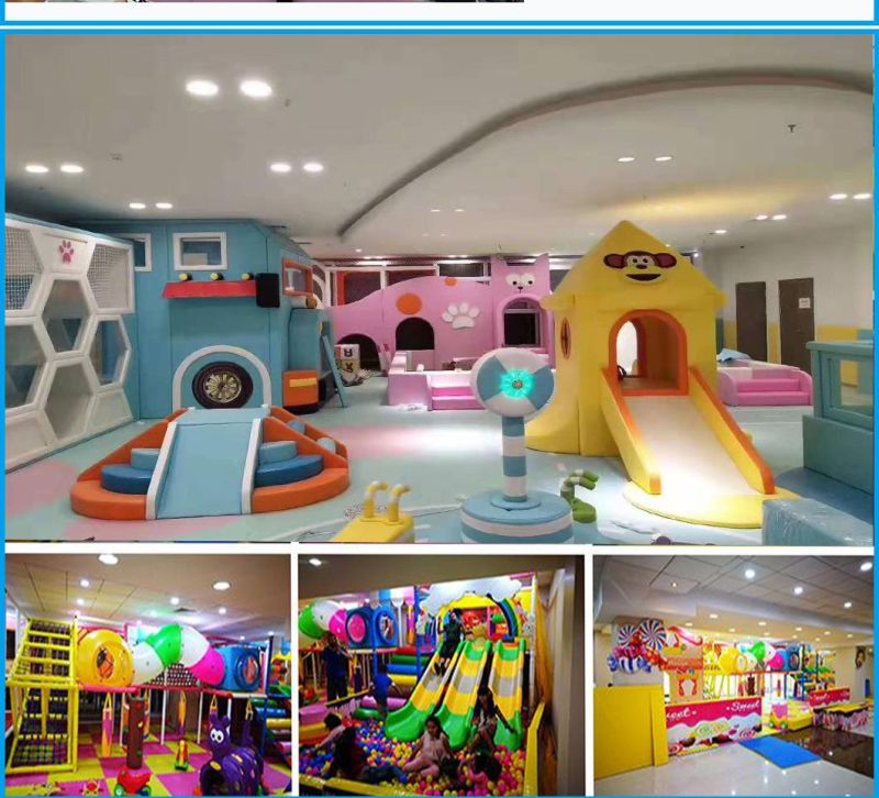 2022 Best Quality Colorful Indoor Amusement Park Kids Soft Play Toy Indoor Playground Equipment for Sale