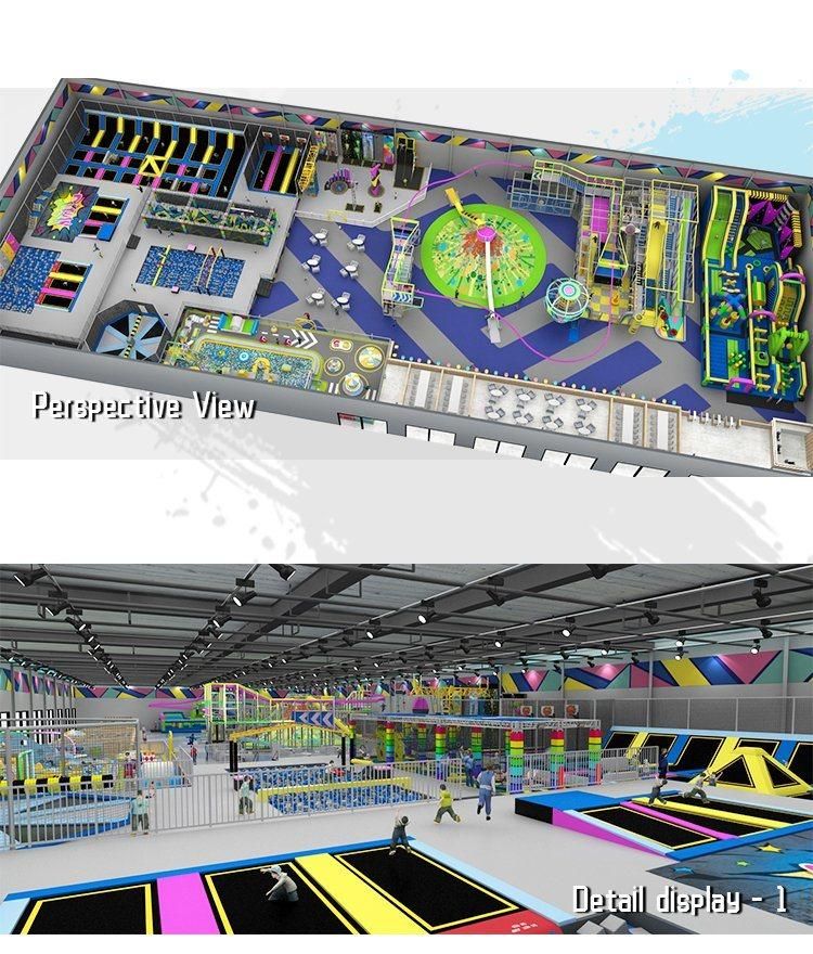 Amazing Parent-Child Large Indoor Amusement Sports Park by Cheer Amusement