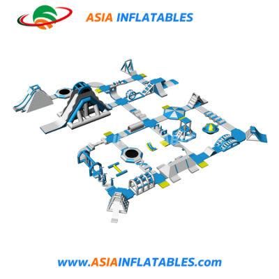 Customized Waterpark Giant Inflatable Water Park Floating Inflatable Aqua Park