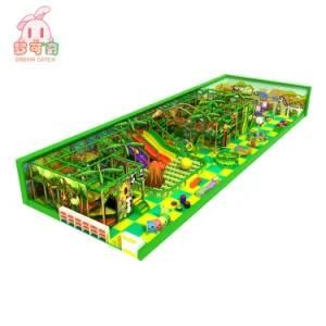 Kids Softplay Area Indoor Playground Equipment with a Jungle Theme