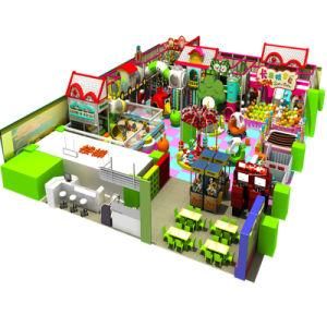 Indoor Soft Playground Kids Candy Theme Castle