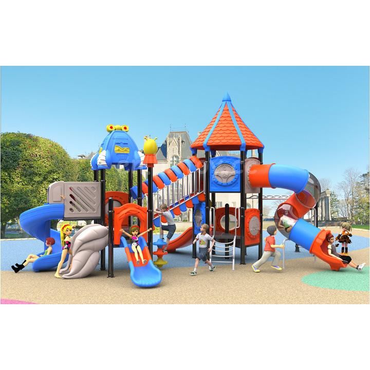 Large Commercial Children Outdoor Plastic Park Playground Equipment