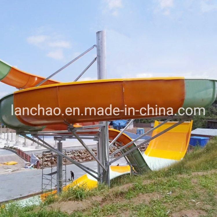 Outdoor Playground Equipment Big Water Slide Tubes