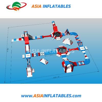 Big Inflatable Water Floating Park, Gaint Inflatable Water Equipment Park for Lake