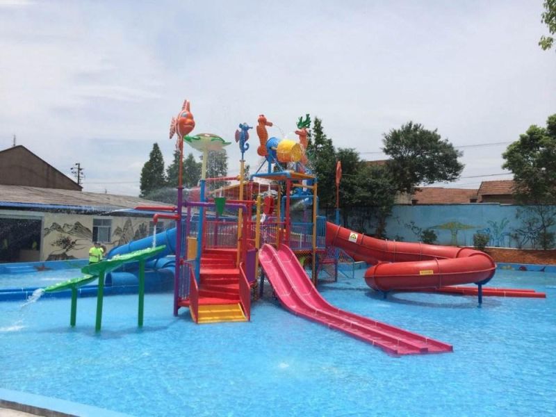 Water Fiberglass Slide Low Price Good Quality for Sale