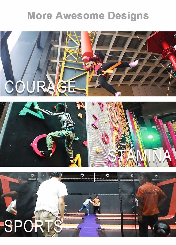 Team Building Outdoor Climbing Ropes Course Kids Park Playground Adventure Equipment Adult High Indoor Ropes Course