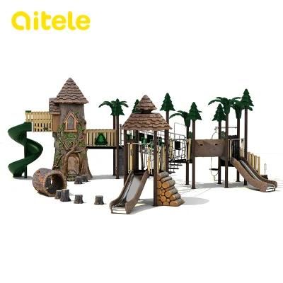 Custom Popular Resin Children Outdoor Playground Equipment