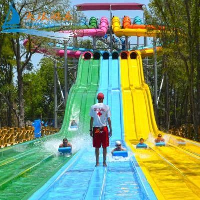 Water Park Slide Fiberglass Pool Slides Fiberglass Private Swimming Water Play Equipment Manufacturer