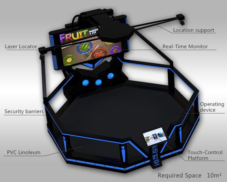 Game Fair Attractive Virtual Reality Shooting Game Machine