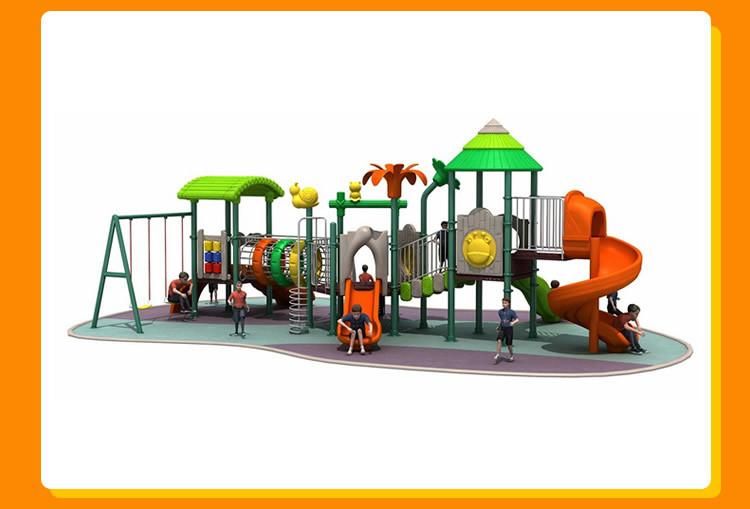 New Design Jungle Adventure Amusement Park Anti-Fade Children Outdoor Playground Slide