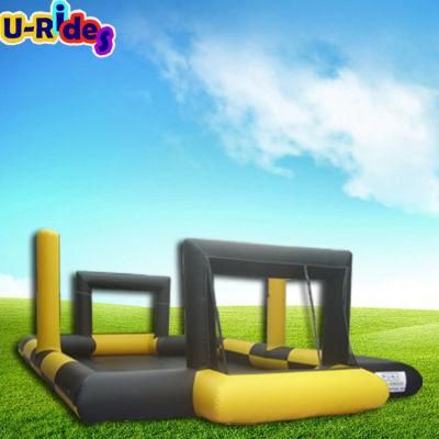 Factory Price Sport Games Inflatable Volleyball Field / Football Court Rental Event