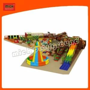 Large Amusement Park Indoor Playground with Trampoline
