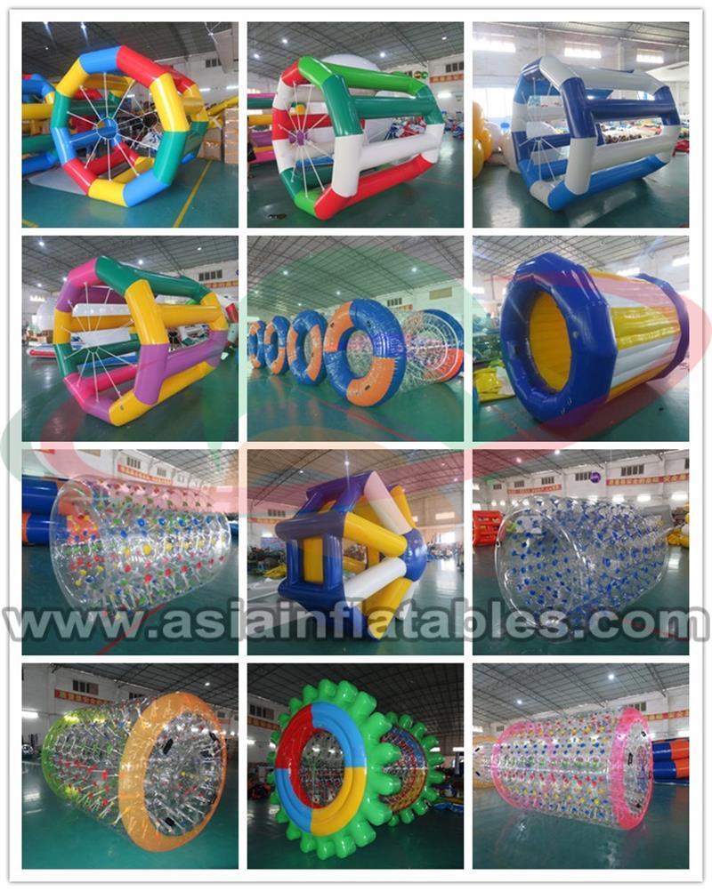 Custom Inflatable Water Wheel Pool Inflatable Water Roller Ball for Sale