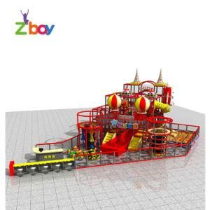 Candy Theme Children Indoor Soft Play Area Playground Equipment, Kids Play System Structure for Games