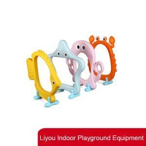 New Indoor Playground Euipment Play Game Sea Animal Plastic Kids Game Drill Hole Game
