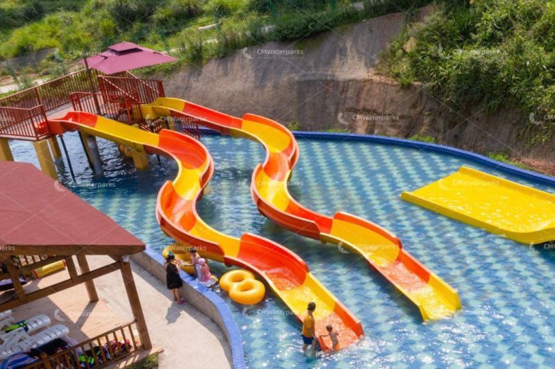 High Quality Fiberglass Water Slide Water Park Equipment