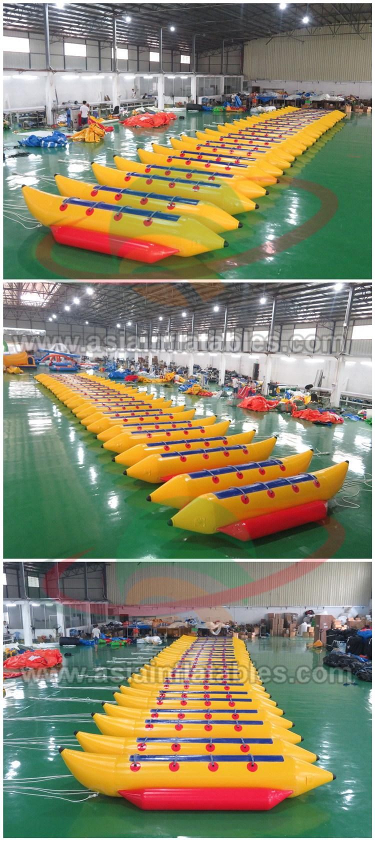 Factory Wholesale Dragon Design Inflatable Ocean Rider Banana Boat