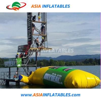 0.9mm PVC Tarpaulin Inflatable Water Blob, Inflatable Water Jumping Pillow