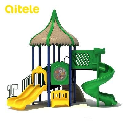 Cheap Outdoor Playground Equipment with 4.5&prime;&prime; Galvanized Post