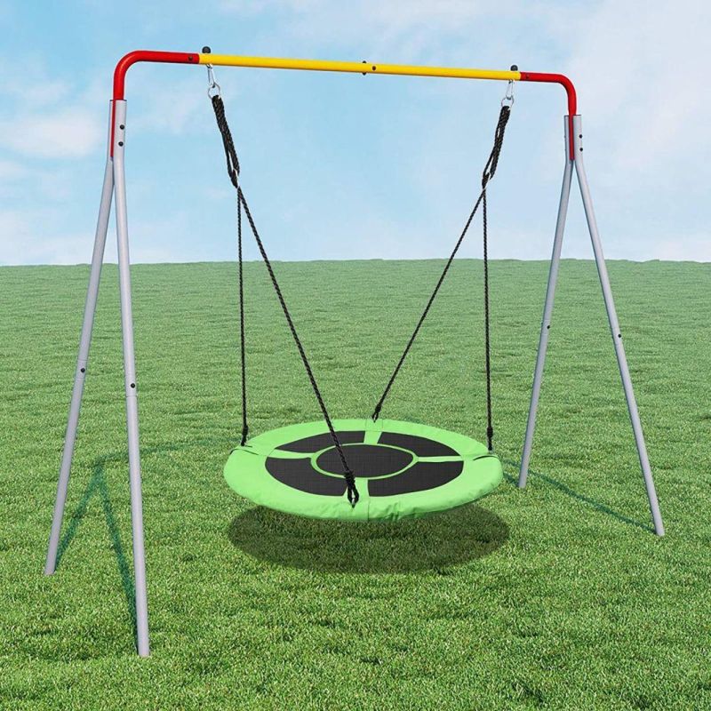 Hot Seller Portable Adjustable Ropetoy Playground Tree Swing