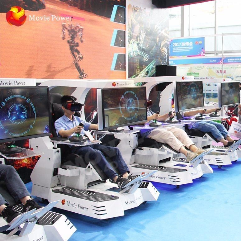 Amusement Park Control Robot Kiddie 9d Vr Ride Robot Simulator
