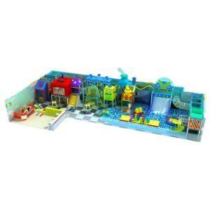 Customized High Quality Colorful Naughty Castle Many Games Indoor Playground Ocean Theme for Pre-School, Gatrden with Ball Pool