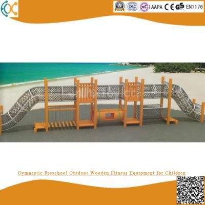 Gymnastic Preschool Outdoor Wooden Fitness Equipment for Children