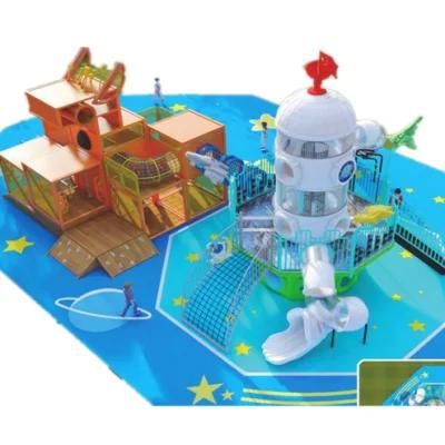 New Outdoor Kids Playground Equipment Space Series Park Climbing Yq65