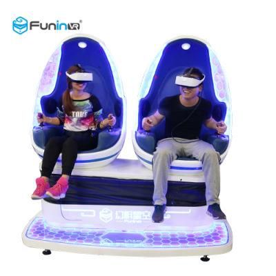 Twin Seats Arcade Games Vr Cinema Simulator Amusement Rides