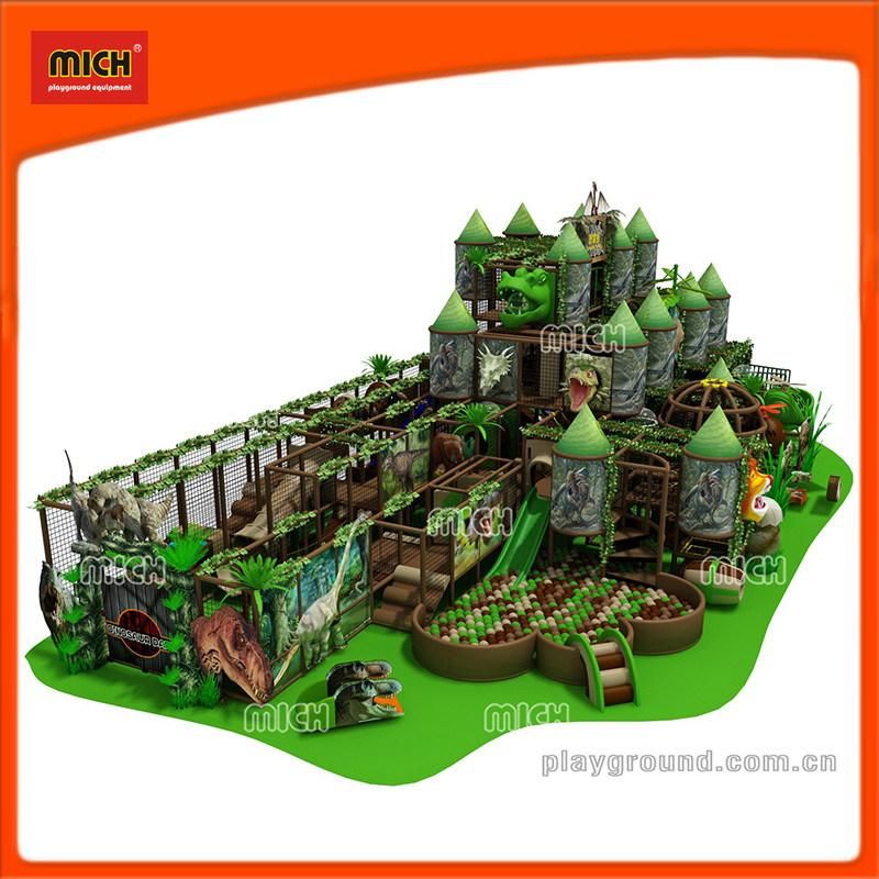 Hot Sale Dinosaur Franchise Indoor Treehouse Playground Equipment