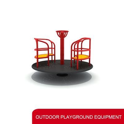 2022 Children Outdoor Playground Merry Go Round Equipment for Community Park