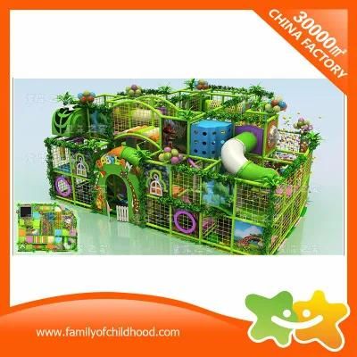 Forest Indoor Playground Theme Jungle Children Soft Playground for Sale