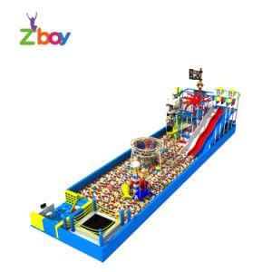China Zboy High Quality Used Indoor Soft Kids Play Structure