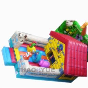 OEM House Design Inflatable Fun City for Amusement Park