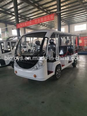 14 Seaters Electric Colsed Sightseeing Bus Tourist Electric Car for Sale