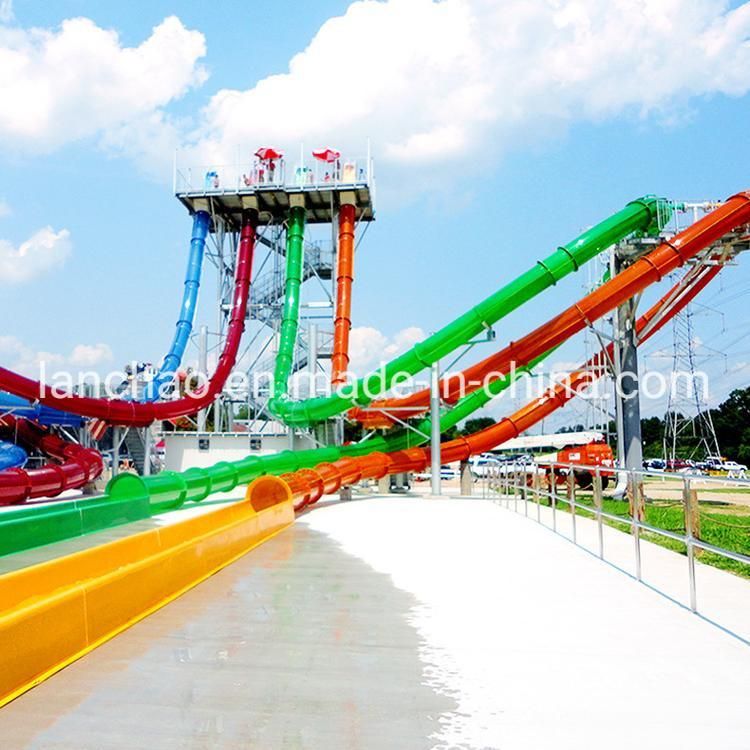 Fiberglass Aqua Park Water Slide