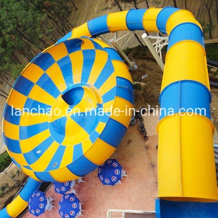 Super Bowl Water Slide for Aqua Amusement Park