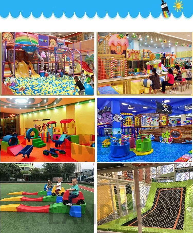 Safety Colorful Naughty Castle Children Commercial Indoor Playground