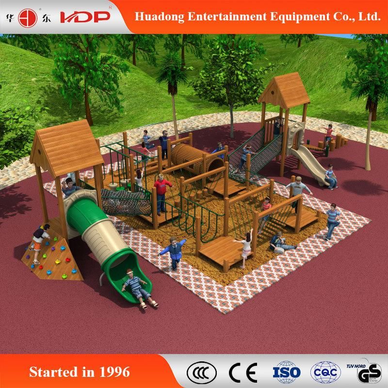 Kids Park Outdoor Climbing Structure with Slide