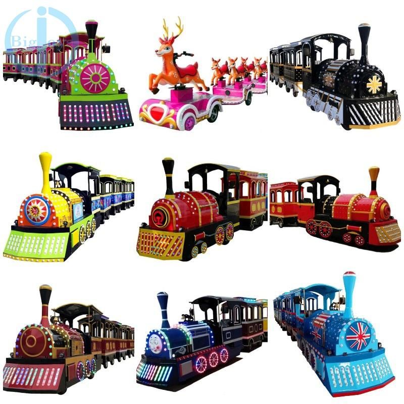 Pink Style Park Train Trackeless Train for Children (BJ-KY06)