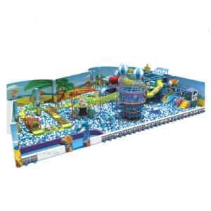 Ocean Style Ball Pool Slide Kids Plastic Indoor Playground