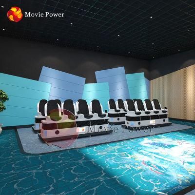 Easy Maintenance Virtual Reality 3 Cinema Seats 9d Vr Theater Chair Motion Simulator Equipment