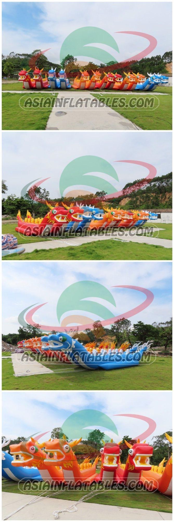 Factory Wholesale Dragon Design Inflatable Ocean Rider Banana Boat