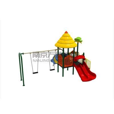 Wandeplay Amusement Park Children Outdoor Swing Playground Slide Equipment