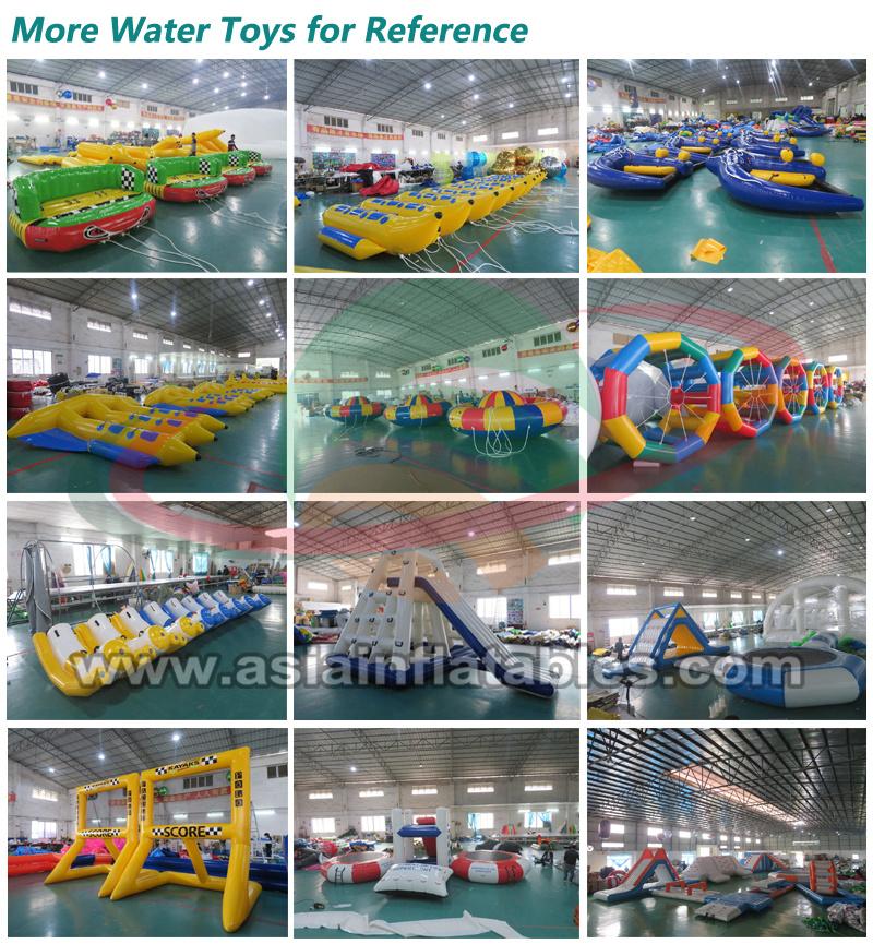 Inflatable Water Jump Obstacle Water Park Playground